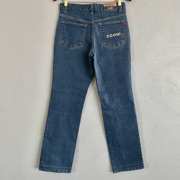 Coogi Women’s Jeans Size 30 Straight Jeans 100% Cotton Dark Denim Casual Y2K - Picture 5 of 10